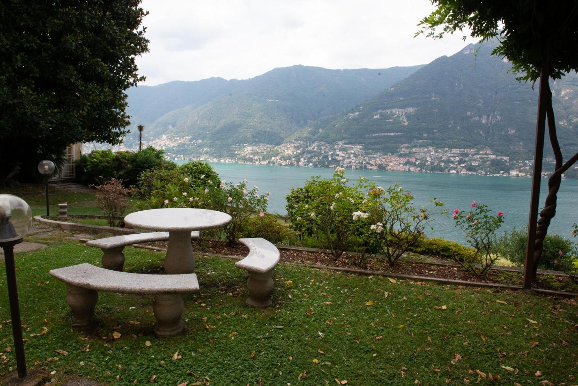 Appartamento "Bella Vista" Sul Lago Di Como Faggeto Lario Extérieur photo
